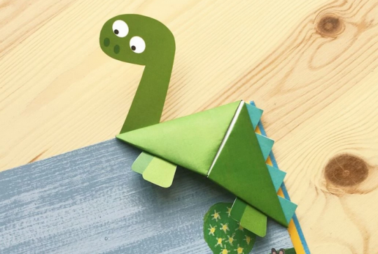 Le marque-page dino - toucanBox