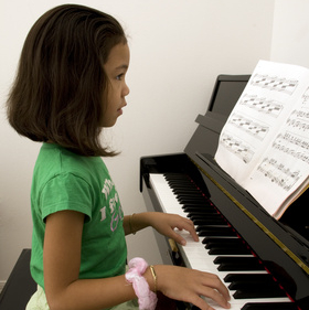 Cours de piano enfant