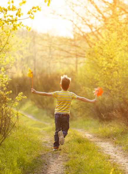 Enfant vacances printemps