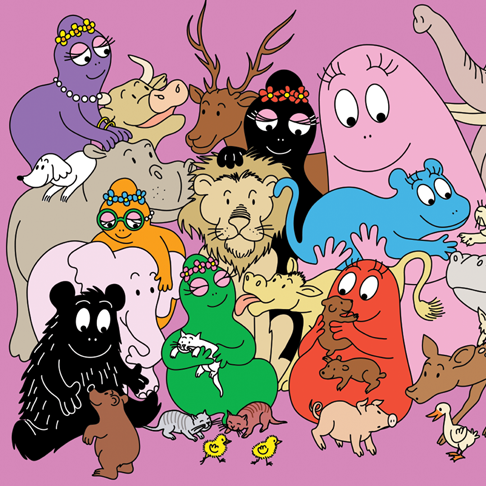 Les Barbapapa partent à la découverte des animaux