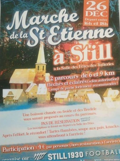 Marche de la St Etienne 2016