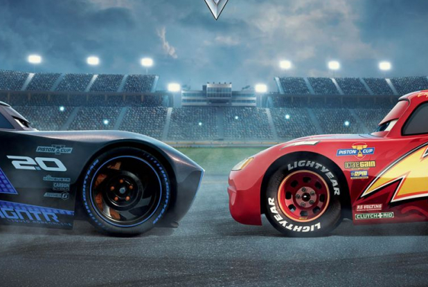 Cars 3 - Affiche Flash et Jackson