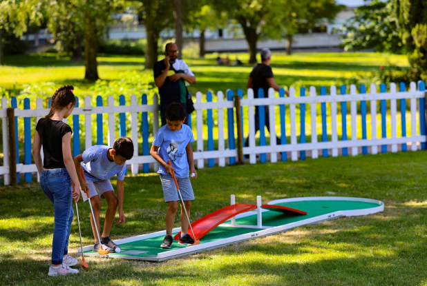 Tourcoing Plage : Mini-Golf