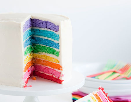 Rainbow cake