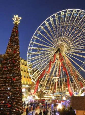 La grande roue de Noël 2018-2019 à Lille