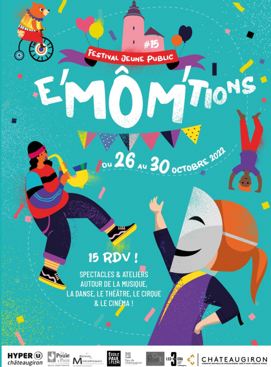 Festival E'Môm'Tions - affiche 2022