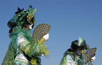 Carnaval de Rousset 2014 - masques vénitiens