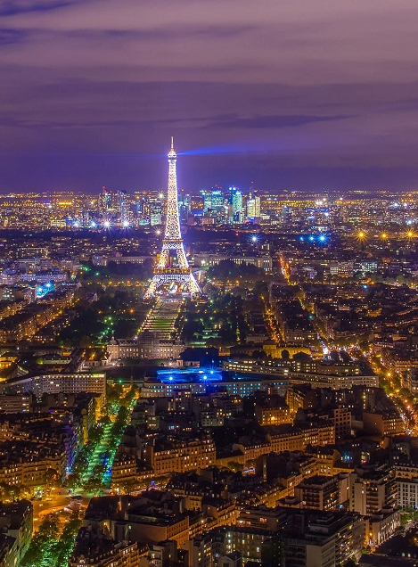 Nouvel an chinois 2018 sur la Tour Montparnasse (Paris)