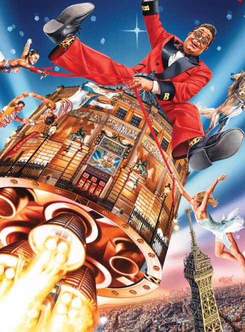 Dingue ! - Cirque d'Hiver Bouglione - Affiche