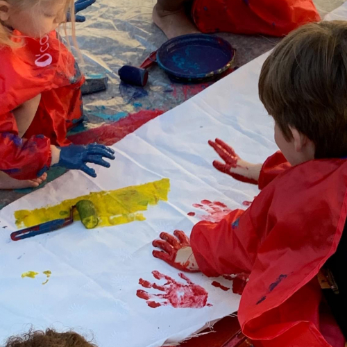 Visite-atelier crèche, 2022, CAPC