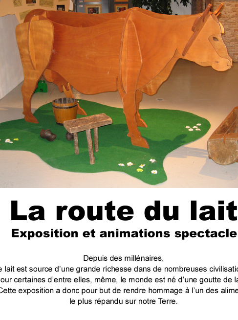 Expo la route du lait aix en provence