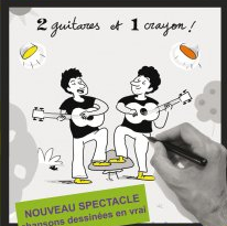 Pierre et Vincent - Deux guitares et un crayon