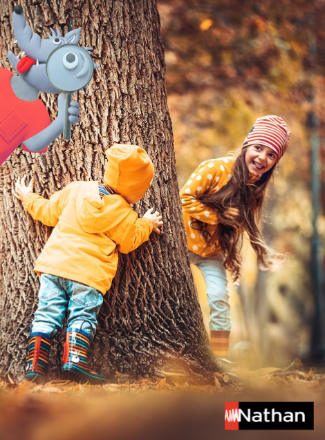 Jeu de piste avec le Loup à l'Arboretum logo