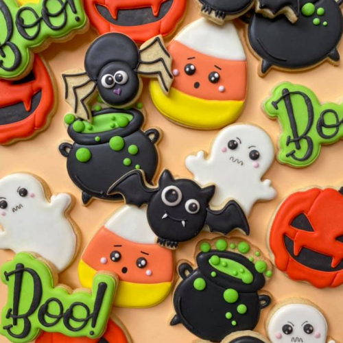 atelier halloween coney cookies