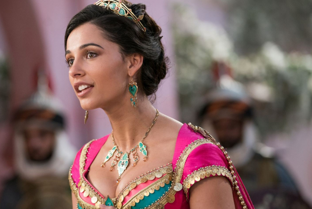 Aladdin, le film : Jasmine en robe rose