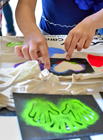 Atelier textile enfant