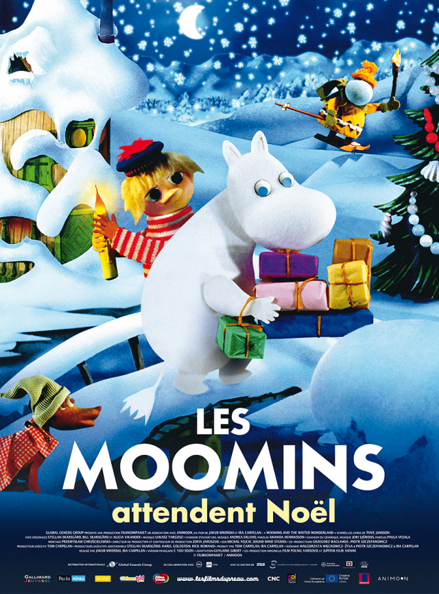 Les Moomins attendent Noël : film d'animation pour enfants au cinéma le