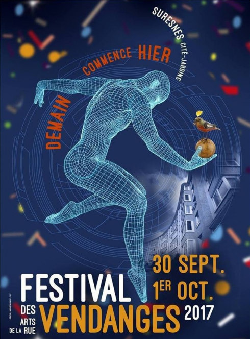 Festival des Vendanges de Suresnes - Affiche 2017