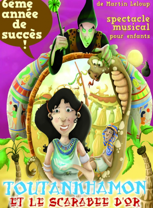 Toutankhamon et le scarabée d'or