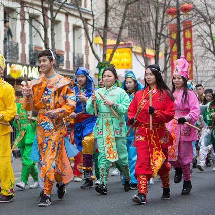 Festival asiatique du 13e arrondissement avec les enfants