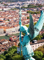 Lyon Journées Européennes du Patrimoine - vue depuis Fourvière