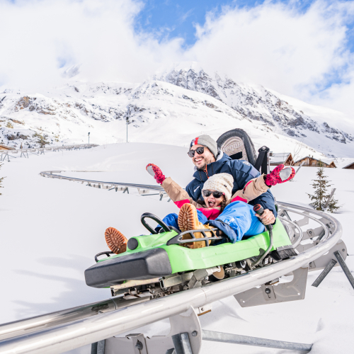 Luge à l'Alpe d'Huez