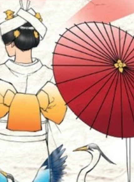 Hérons de Manga - Impression 2 Hérons