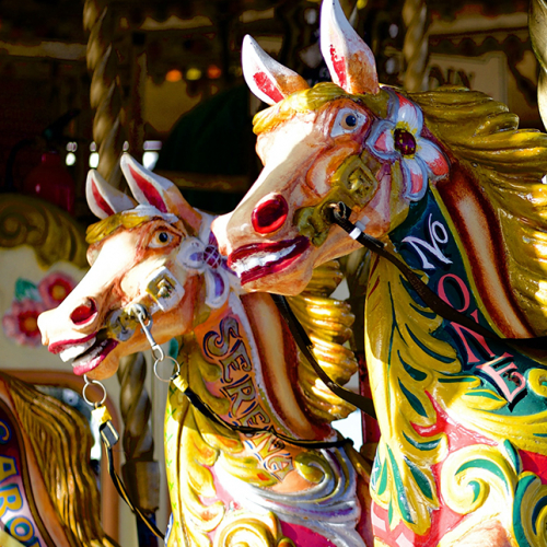 La fête foraine d'été