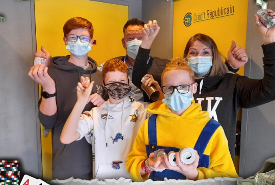 Famille à Enigma Escape Toulouse