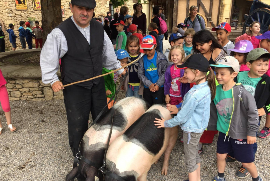 Village du Bournat : cochon