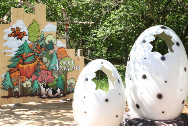 Forêt des Dragons à Vulcania