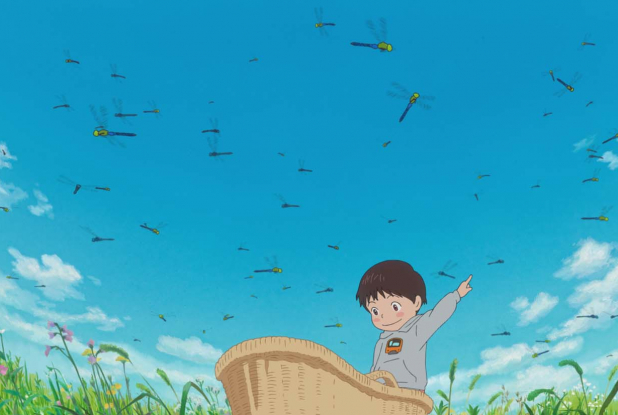 Miraï, ma petite sœur : libellules