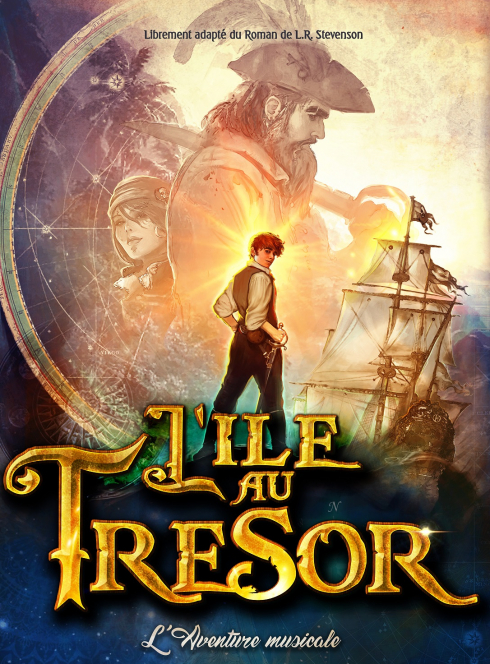 L'île au trésor, l'aventure musicale - Affiche