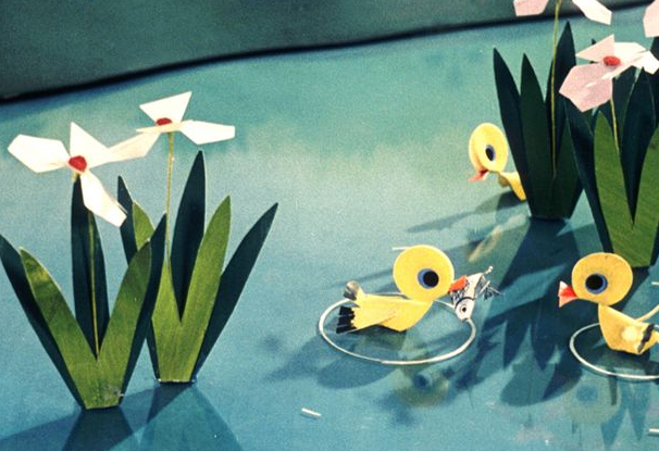 Petits canards papier