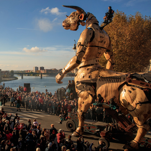 Le Gardien du Temple : spectacle de La Machine à Toulouse, le Minotaure