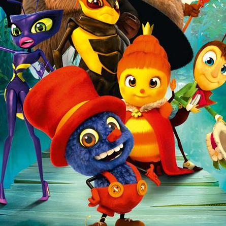 Drôles de Petites Bêtes, le film d'animation - Affiche personnages