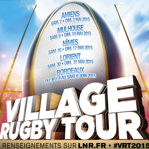 Village Rugby Tour 2015 affiche