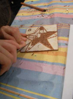 Atelier gravure bibliothèque humaniste Sélestat