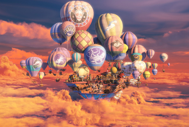 La Princesse des glaces, le monde des miroirs magiques - Montgolfières