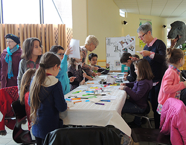 Ateliers pour enfant au salon Dino Fabulo