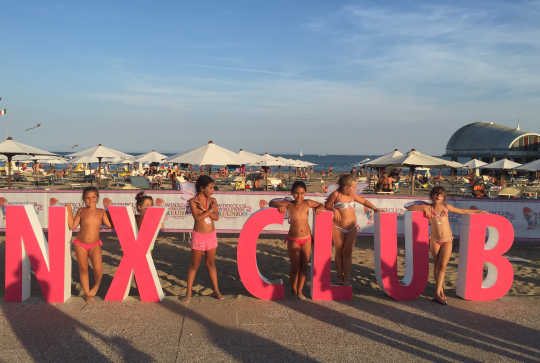 Winx Club Worldwide Reunion 2016 : les enfants posent