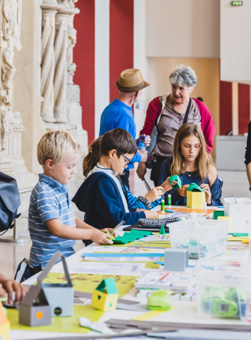 La Cité de l'architecture et du Patrimoine : atelier enfants