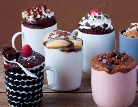 Mug cakes