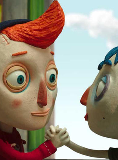 Ma vie de Courgette : poignée de main