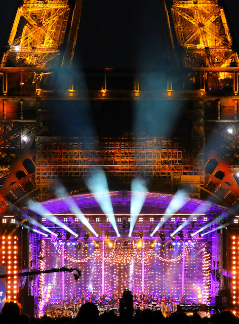 Concert de Paris sous la Tour Eiffel