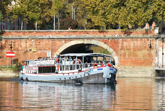 Croisière avec les bateaux toulousains