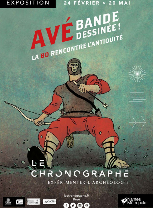 Expo Avé Bande-Dessinée ! La BD rencontre l'Antiquité