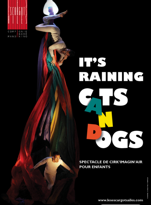 It's raining cats and dogs