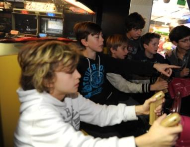 simulateur voiture tête dans les nuages