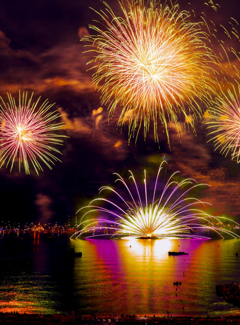 Festival d’Art Pyrotechnique à Cannes : Feu d'artifice